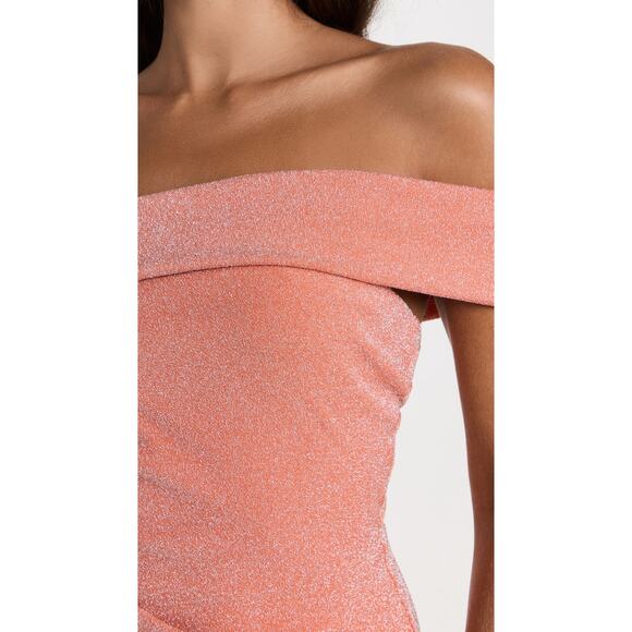 BAOBAB MANDARINE ORANGE BODYCON GOA MINI DRESS - Picture 5 of 12